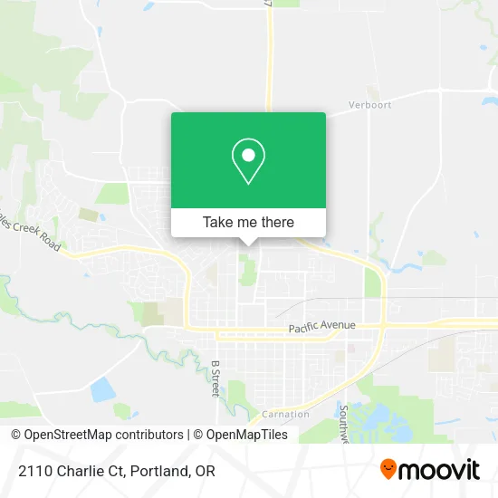 Mapa de 2110 Charlie Ct