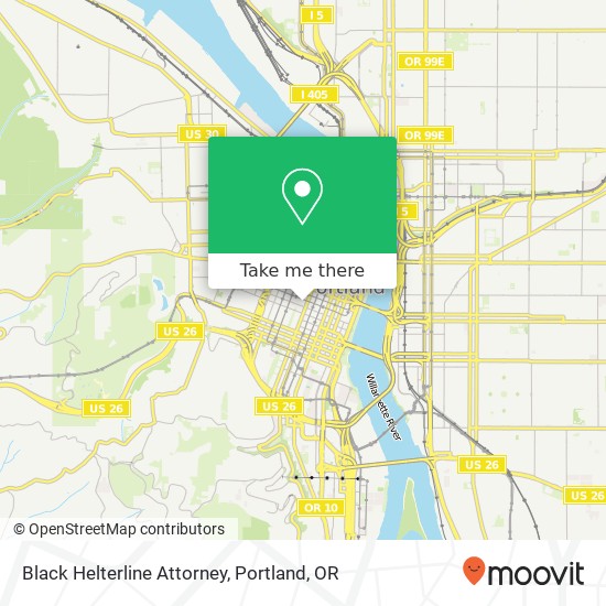 Black Helterline Attorney map