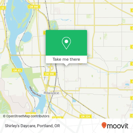 Mapa de Shirley's Daycare