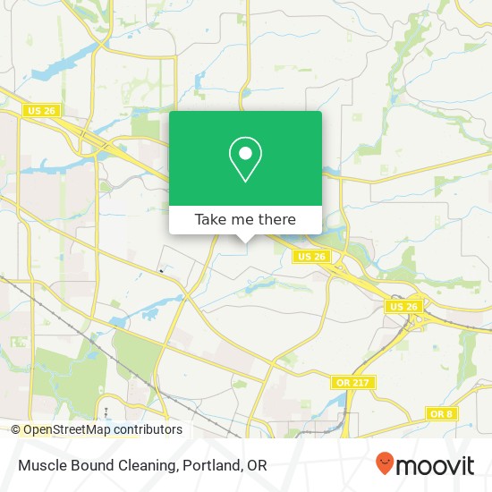 Muscle Bound Cleaning map