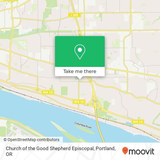 Church of the Good Shepherd Episcopal map