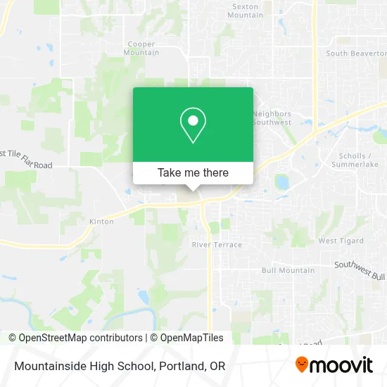 Mountainside High School map
