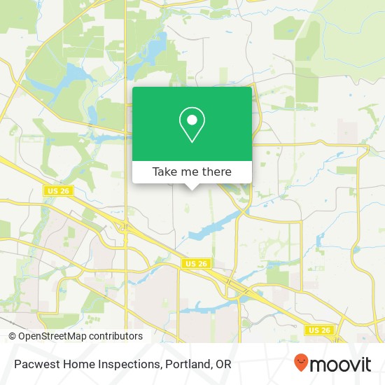 Mapa de Pacwest Home Inspections