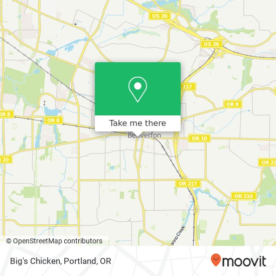 Mapa de Big's Chicken