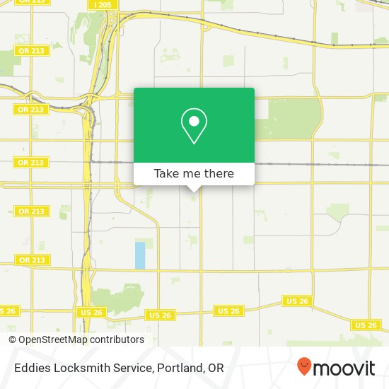 Eddies Locksmith Service map