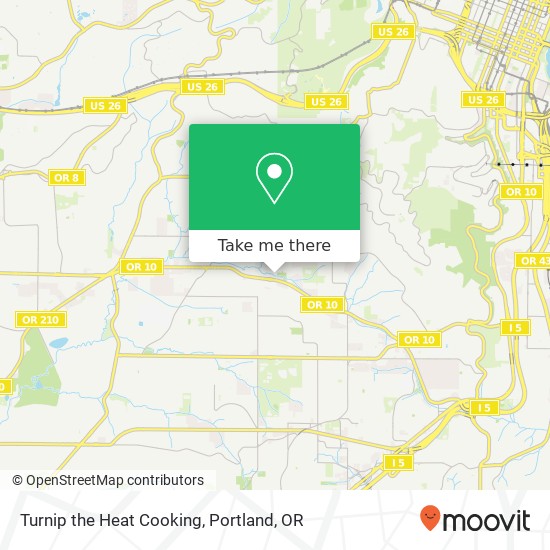 Mapa de Turnip the Heat Cooking
