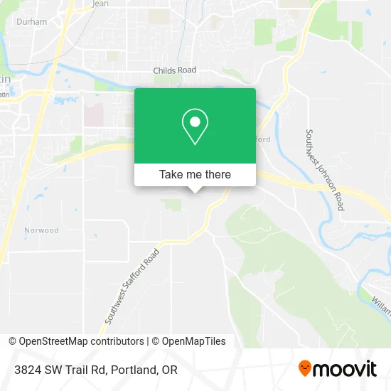 3824 SW Trail Rd map