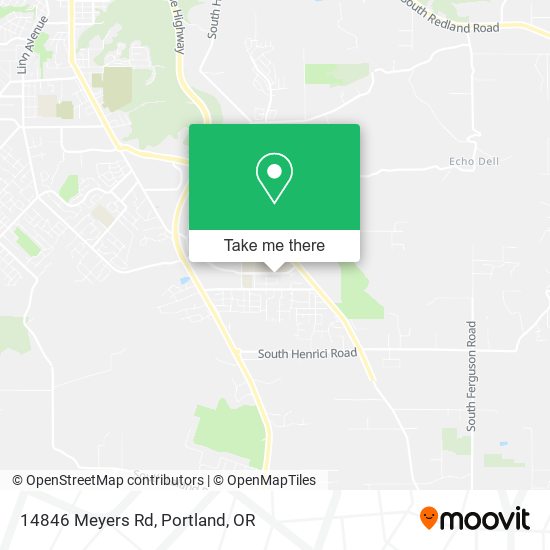 Mapa de 14846 Meyers Rd