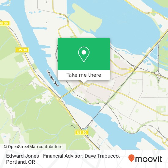 Mapa de Edward Jones - Financial Advisor: Dave Trabucco