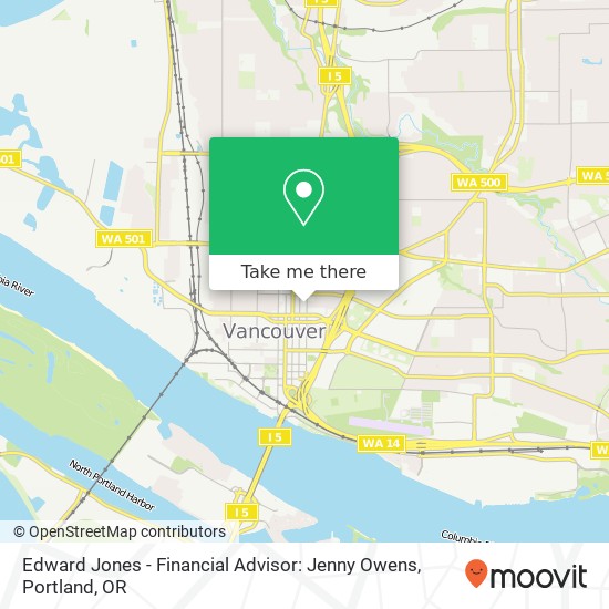 Mapa de Edward Jones - Financial Advisor: Jenny Owens