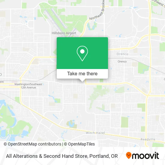 All Alterations & Second Hand Store map