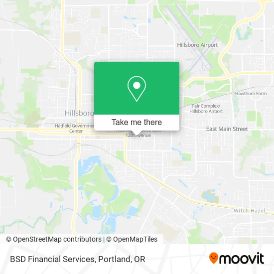 BSD Financial Services map