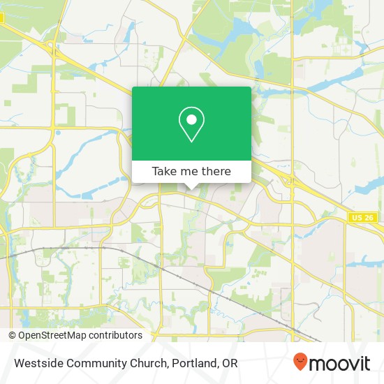 Mapa de Westside Community Church