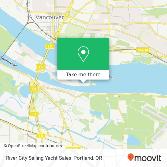 River City Sailing Yacht Sales map