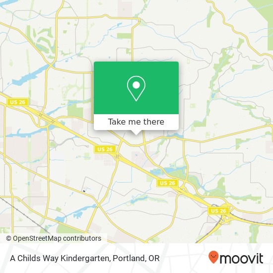 Mapa de A Childs Way Kindergarten
