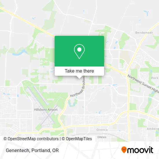 Genentech map