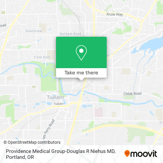 Providence Medical Group-Douglas R Niehus MD map