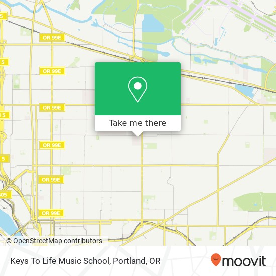Mapa de Keys To Life Music School