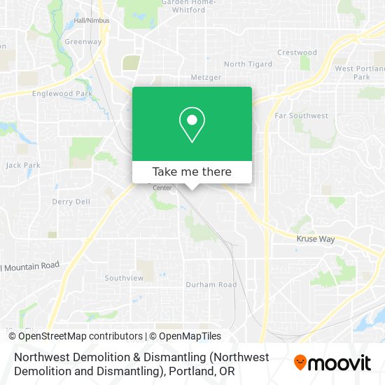 Northwest Demolition & Dismantling map