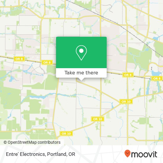 Entre' Electronics map