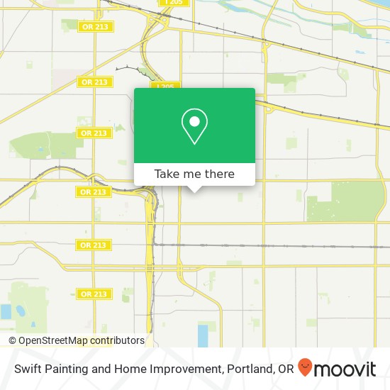 Mapa de Swift Painting and Home Improvement