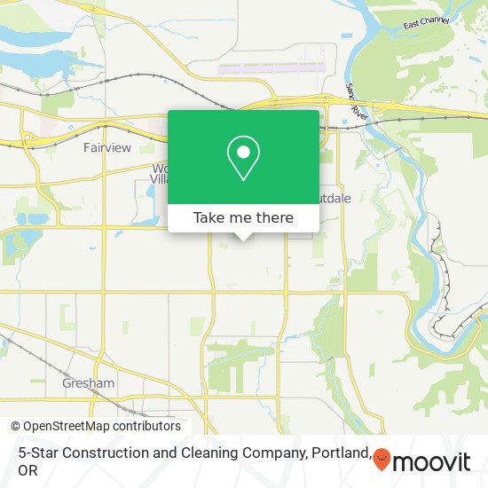 Mapa de 5-Star Construction and Cleaning Company