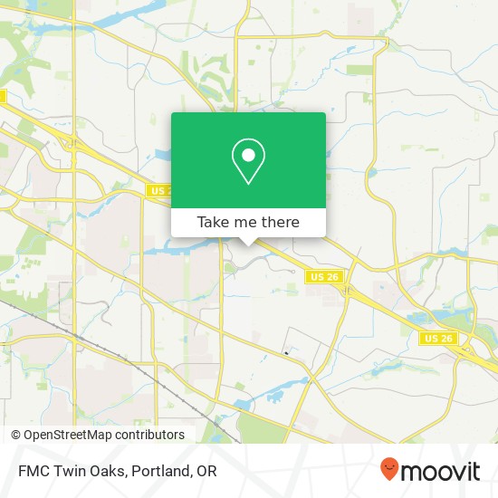 FMC Twin Oaks map