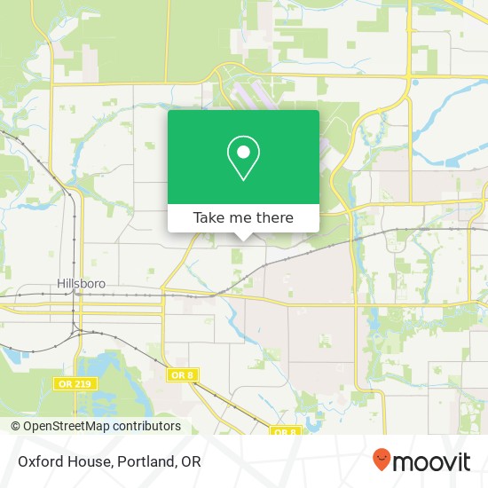 Mapa de Oxford House