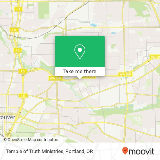 Mapa de Temple of Truth Ministries