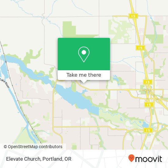 Elevate Church map