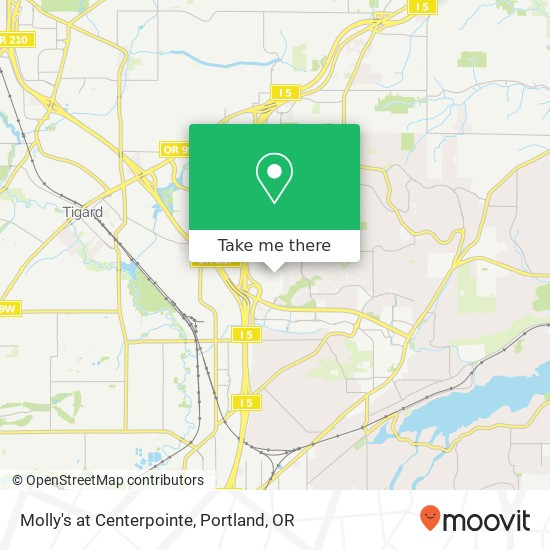 Mapa de Molly's at Centerpointe