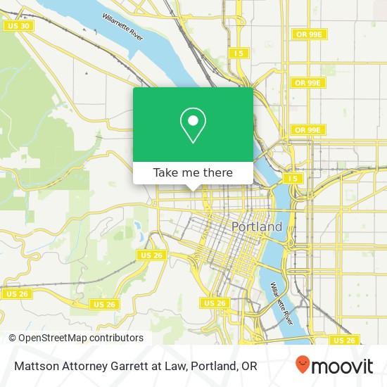 Mapa de Mattson Attorney Garrett at Law