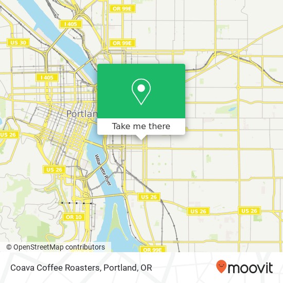 Mapa de Coava Coffee Roasters