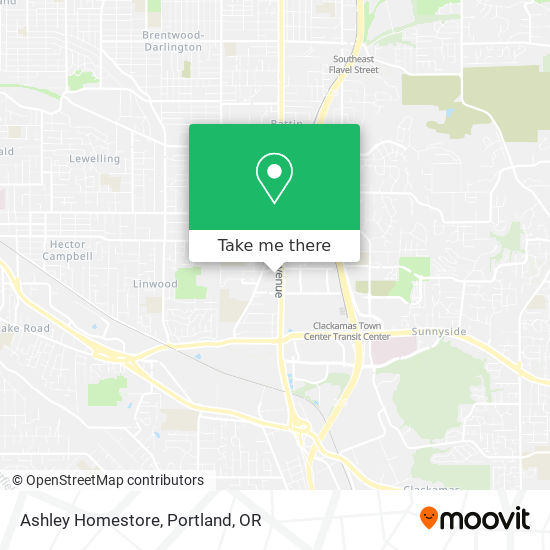 Ashley Homestore map