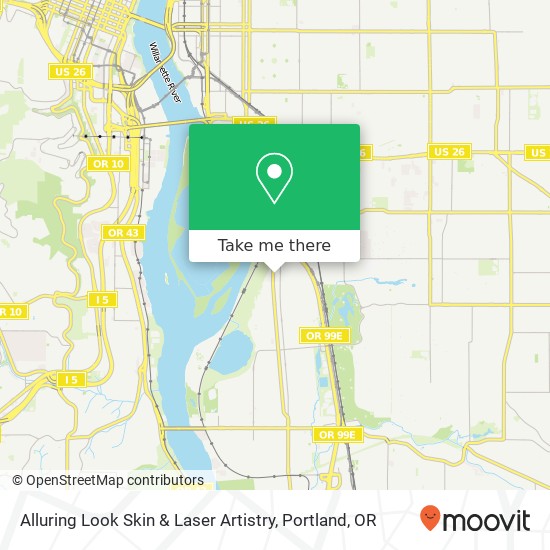 Alluring Look Skin & Laser Artistry map