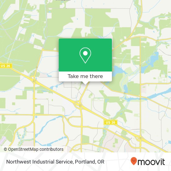 Mapa de Northwest Industrial Service