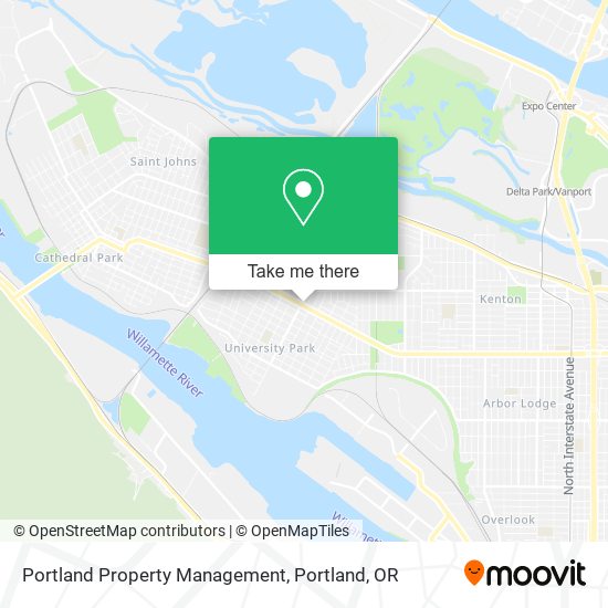 Mapa de Portland Property Management