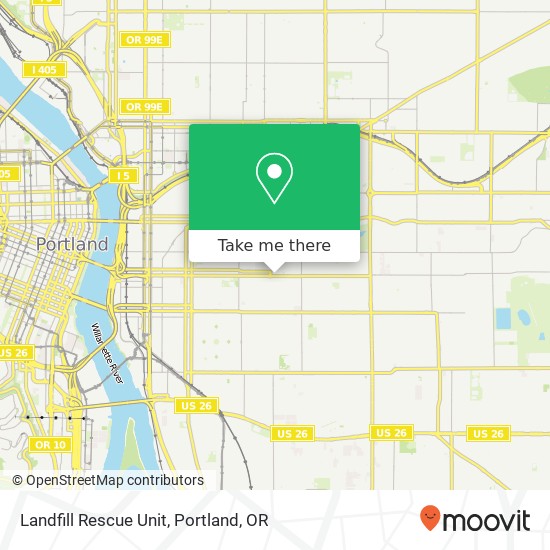 Landfill Rescue Unit map