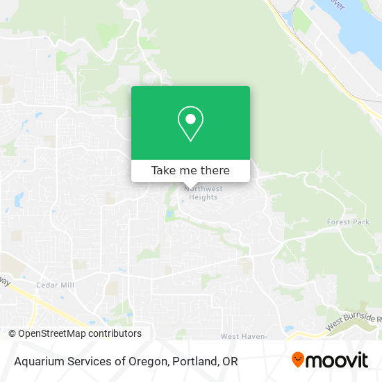 Mapa de Aquarium Services of Oregon