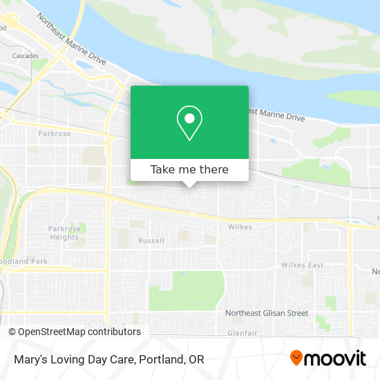 Mapa de Mary's Loving Day Care