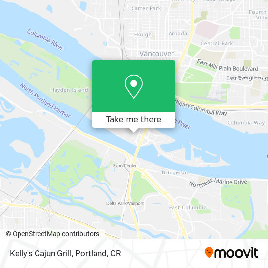Kelly's Cajun Grill map
