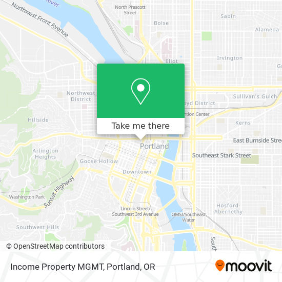 Income Property MGMT map