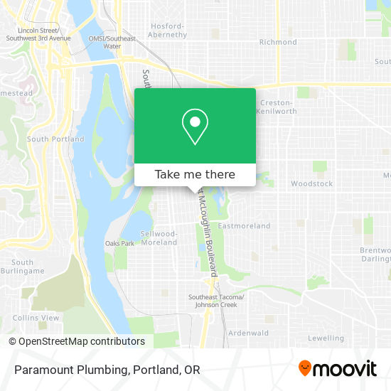 Mapa de Paramount Plumbing