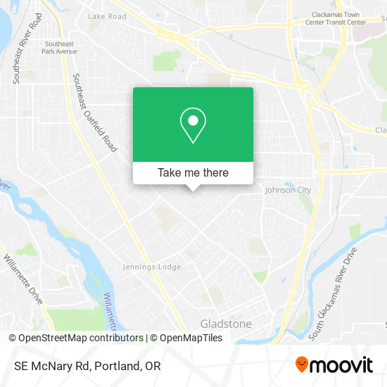 Mapa de SE McNary Rd