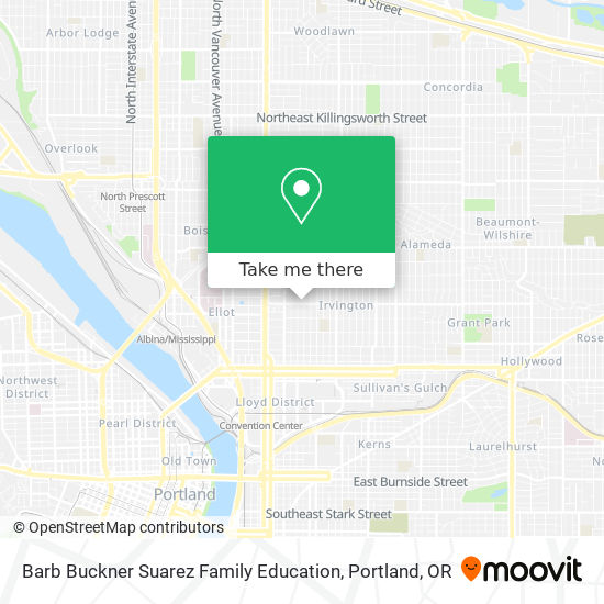 Mapa de Barb Buckner Suarez Family Education