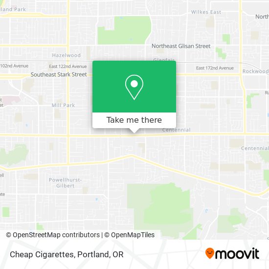 Cheap Cigarettes map