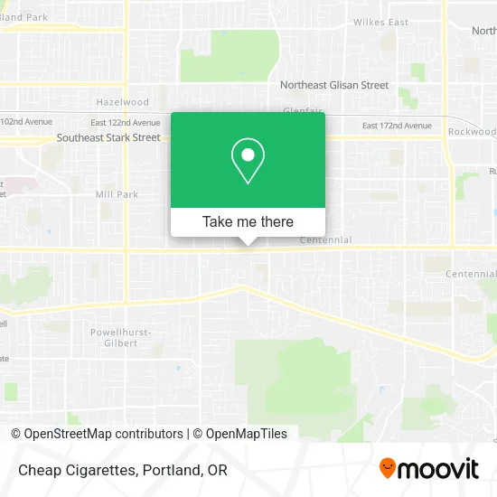 Mapa de Cheap Cigarettes