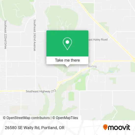 26580 SE Wally Rd map