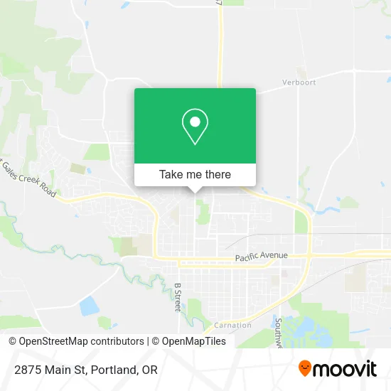 Mapa de 2875 Main St