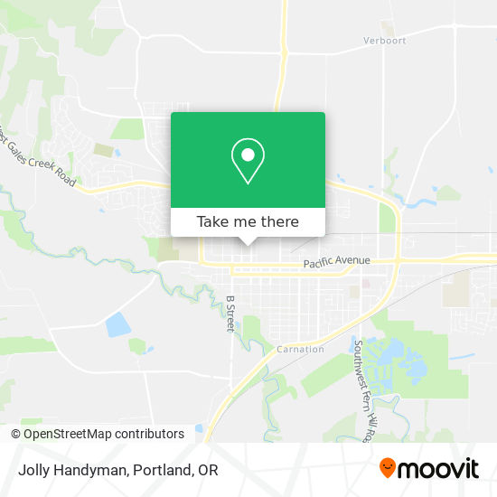 Jolly Handyman map